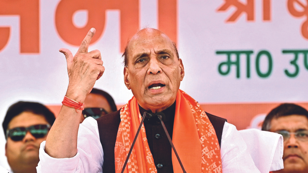 Rajnath Singh eyes ‘5 lakh paar’ victory margin as opposition toils to make a mark