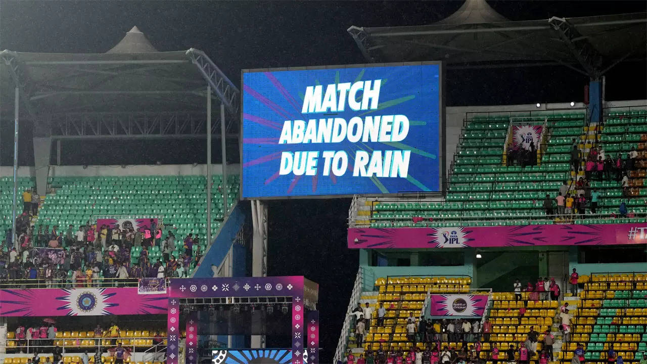 Royals finish third after rain plays spoilsport in their IPL game against KKR