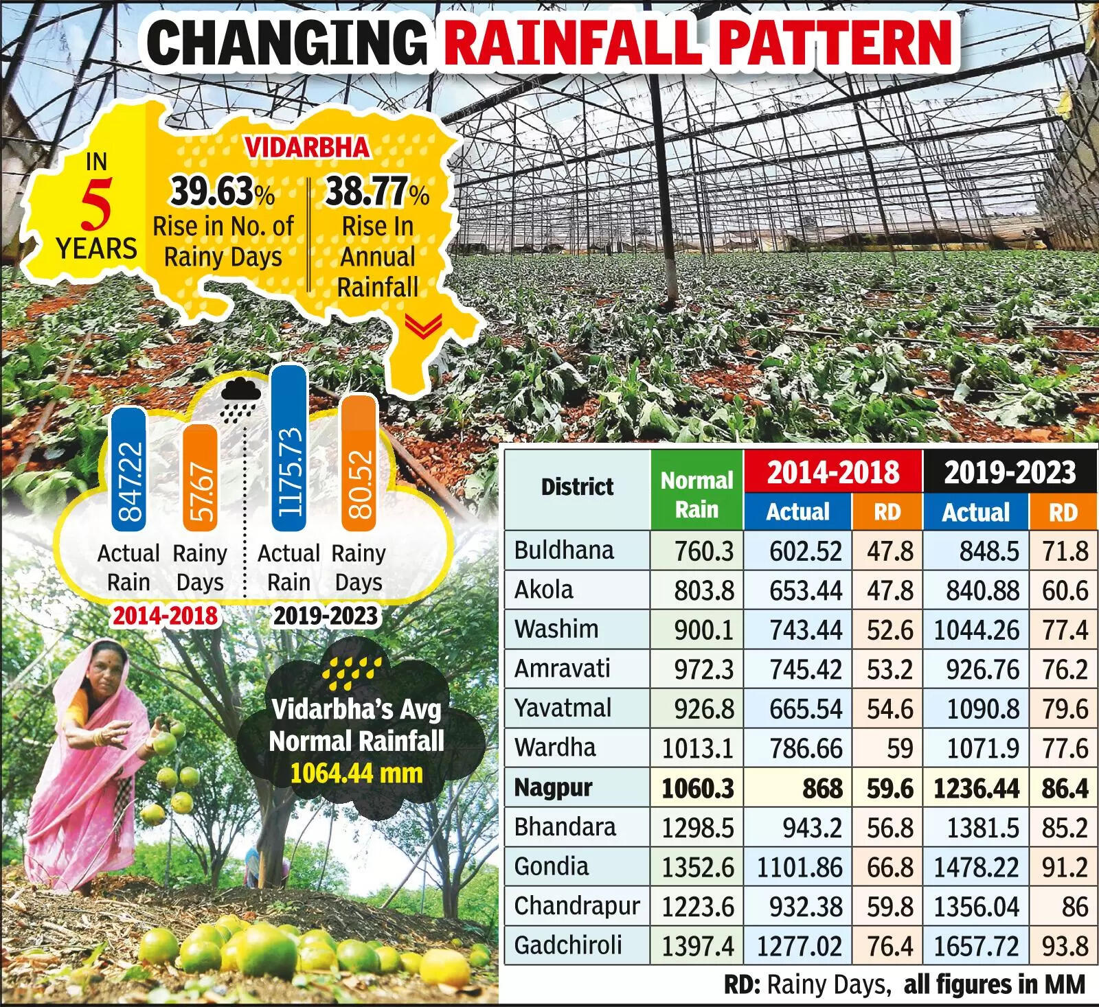 More rains & more rainy days wreak havoc on Vid farmers