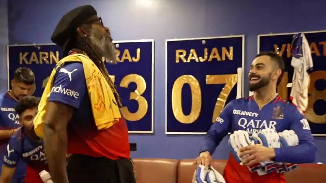 Watch: 'I've hit most sixes in this IPL' - Excited Kohli tells Gayle