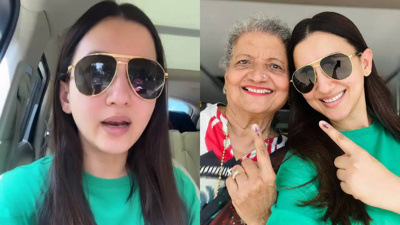 Gauahar Khan shares her frustrating experience while going to cast her vote, writes ‘my family’s names were missing from the address’