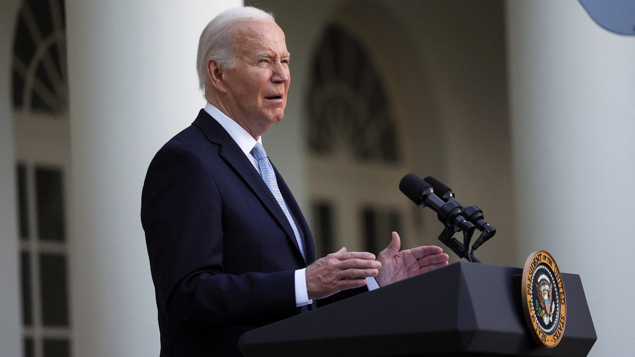 msid 110282696,imgsize 1491218 'We reject that': Biden says Israel's Gaza offensive not genocide