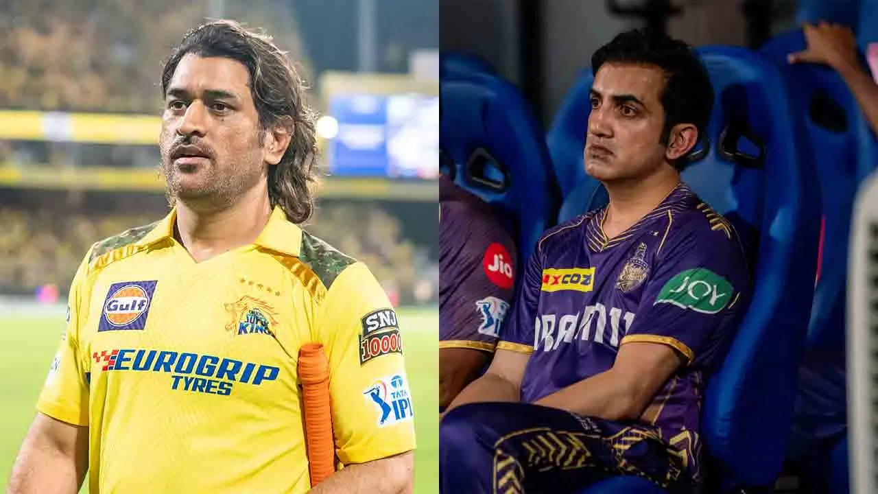 'The way Dhoni...': Gambhir opens up on KKR-CSK rivalry