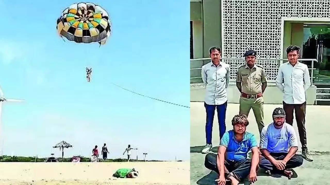 Jharkhand man dies during parasailing at Mandvi beach