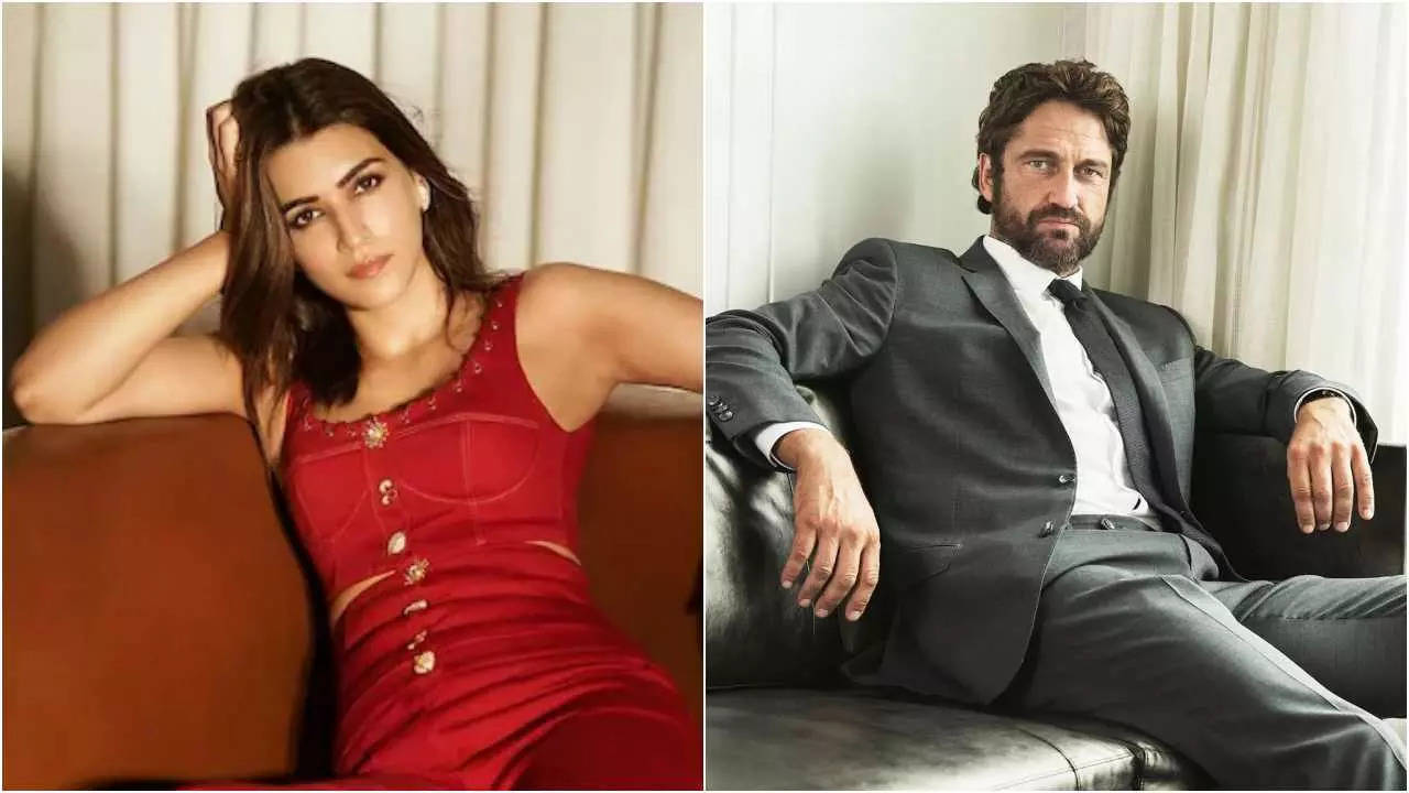 Kriti on her fan-moment with Gerard Butler