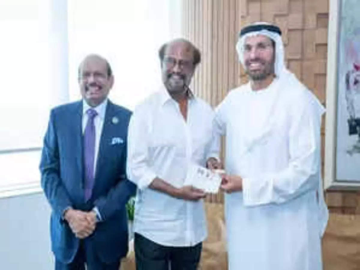 UAE awards Golden Visa to renowned actor Rajnikanth; know what privilege it offers