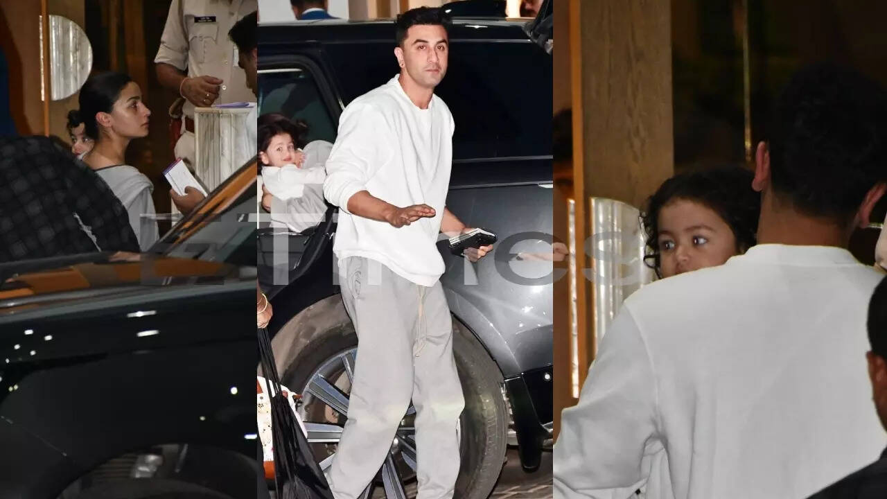Ranbir, Alia, Raha jet off to Italy for Ambani's celebrations