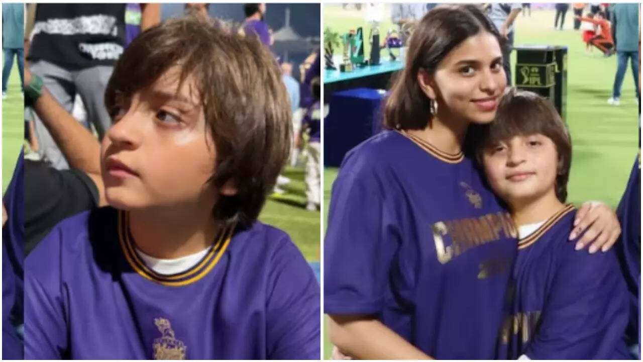 Suhana drops b'day wishes for AbRam with IPL win moments
