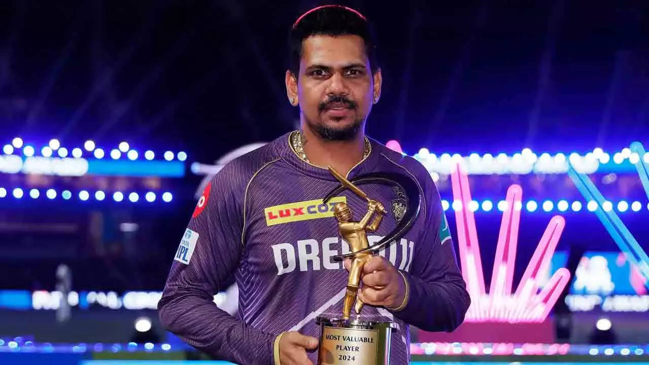 IPL: Sunil Narine first player to win MVP award thrice