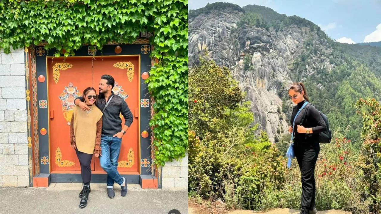 Rubina Dilaik and Abhinav Shukla share beautiful photos from their scenic vacation in Bhutan