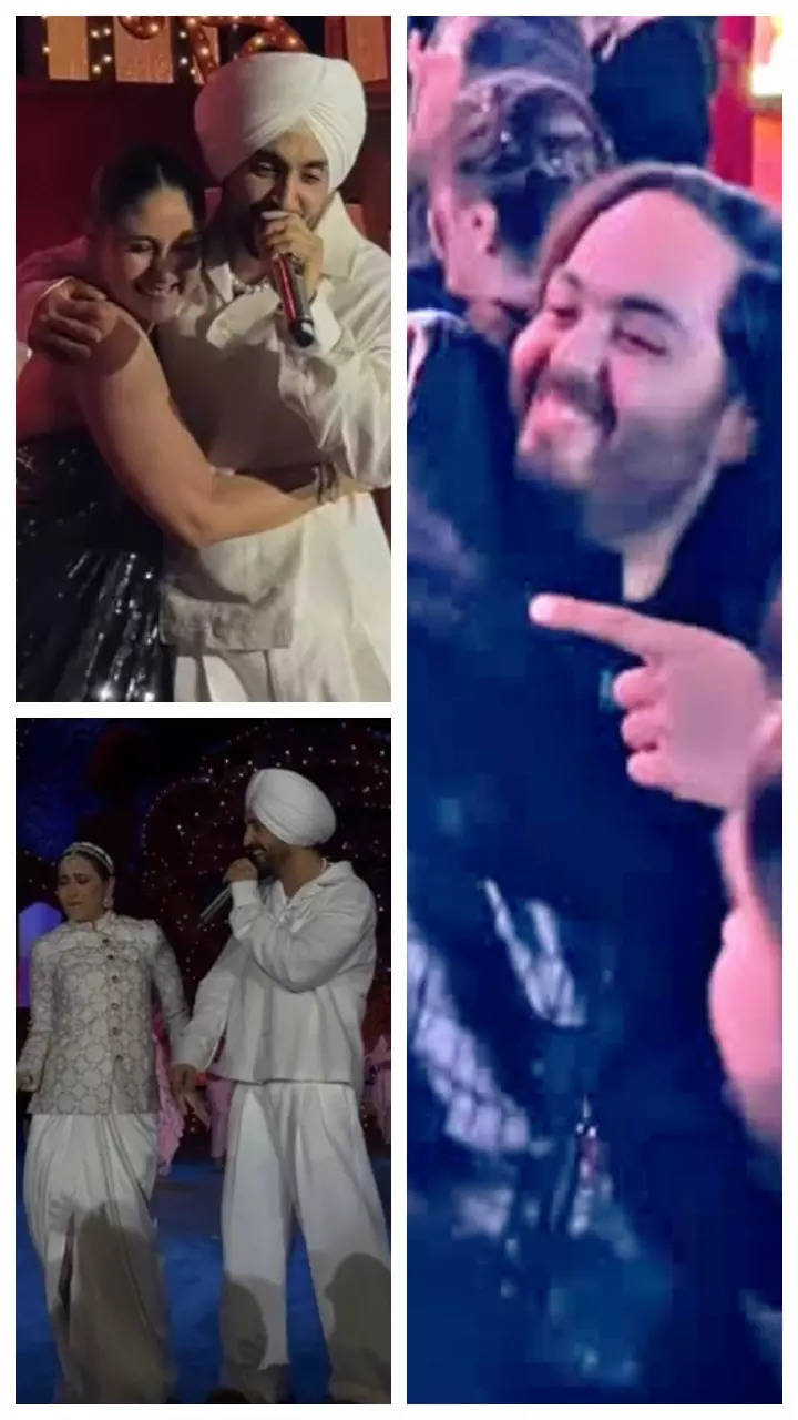 Diljit's iconic moments from Ambani's pre-wedding