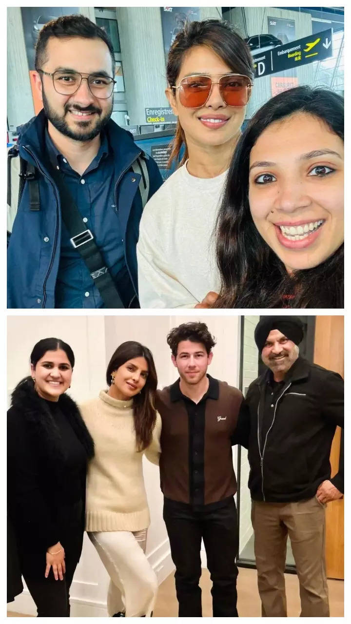 When Priyanka-Nick posed with their fans