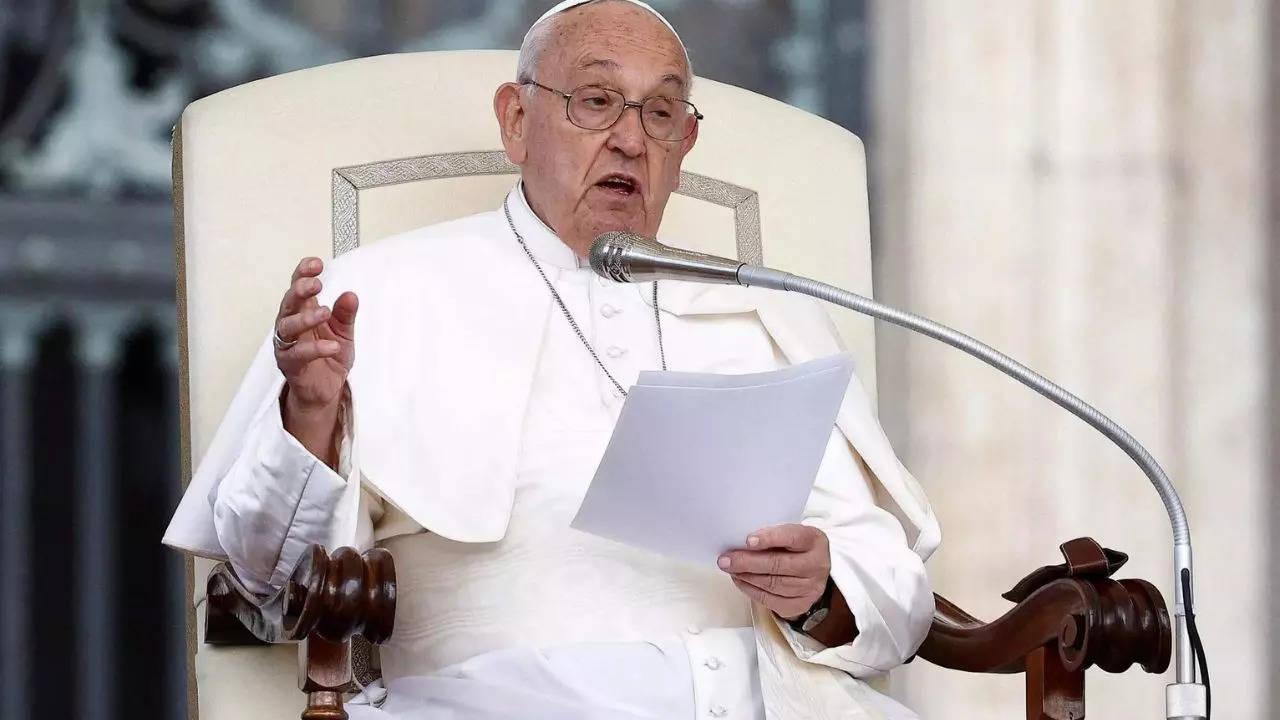 Pope Francis apologises after reported use of homophobic slur: Vatican