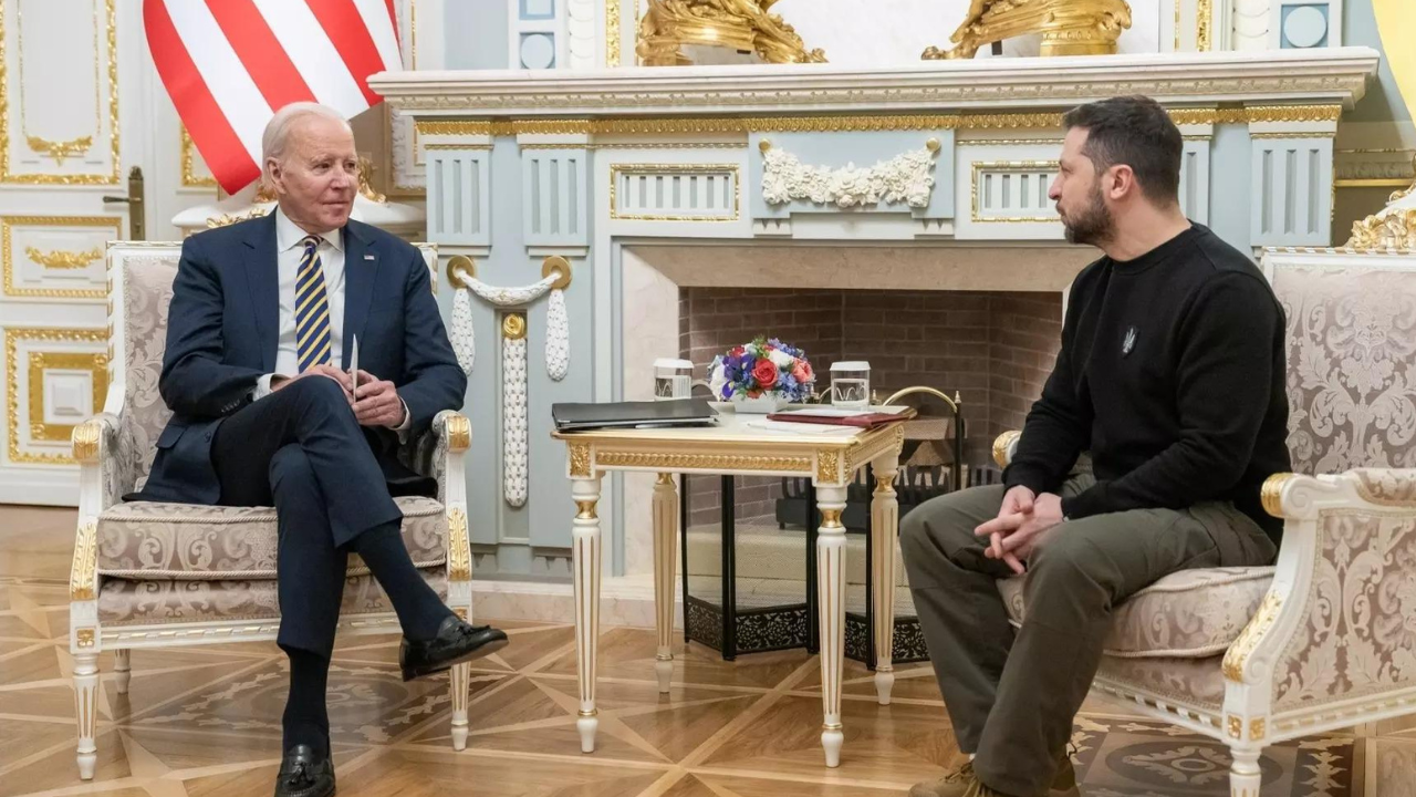 'Will be like applauding Putin': Zelenskyy presses Biden to not miss Ukraine peace summit