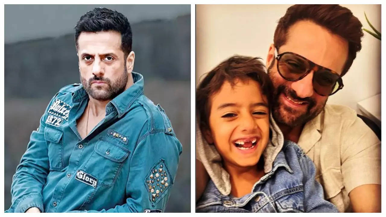 Fardeen Khan pens a sweet note for his son Azarius: ‘Every day with you is a gift’ – See photo |