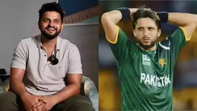 'It's all good': Afridi clears the air with Raina over social media banter