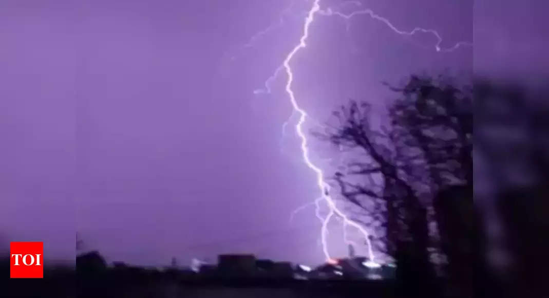 Eight injured by lightning in Kerala as heavy rains, winds lash