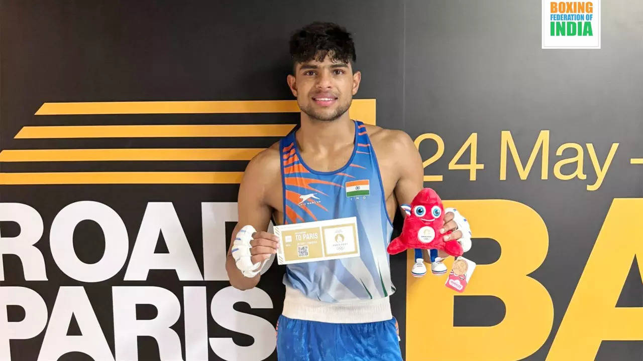Nishant Dev first Indian male boxer to book Paris Olympics ticket