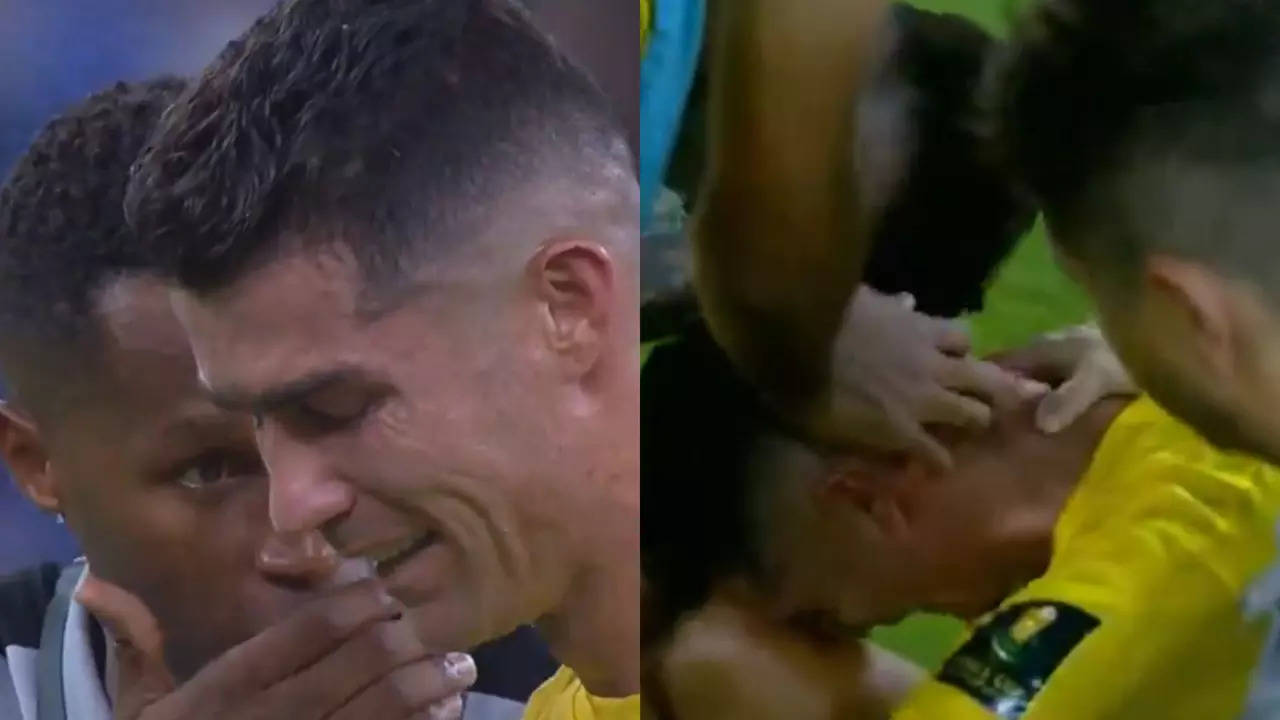 Watch: Ronaldo in tears after Al Nassr's defeat in King's Cup final