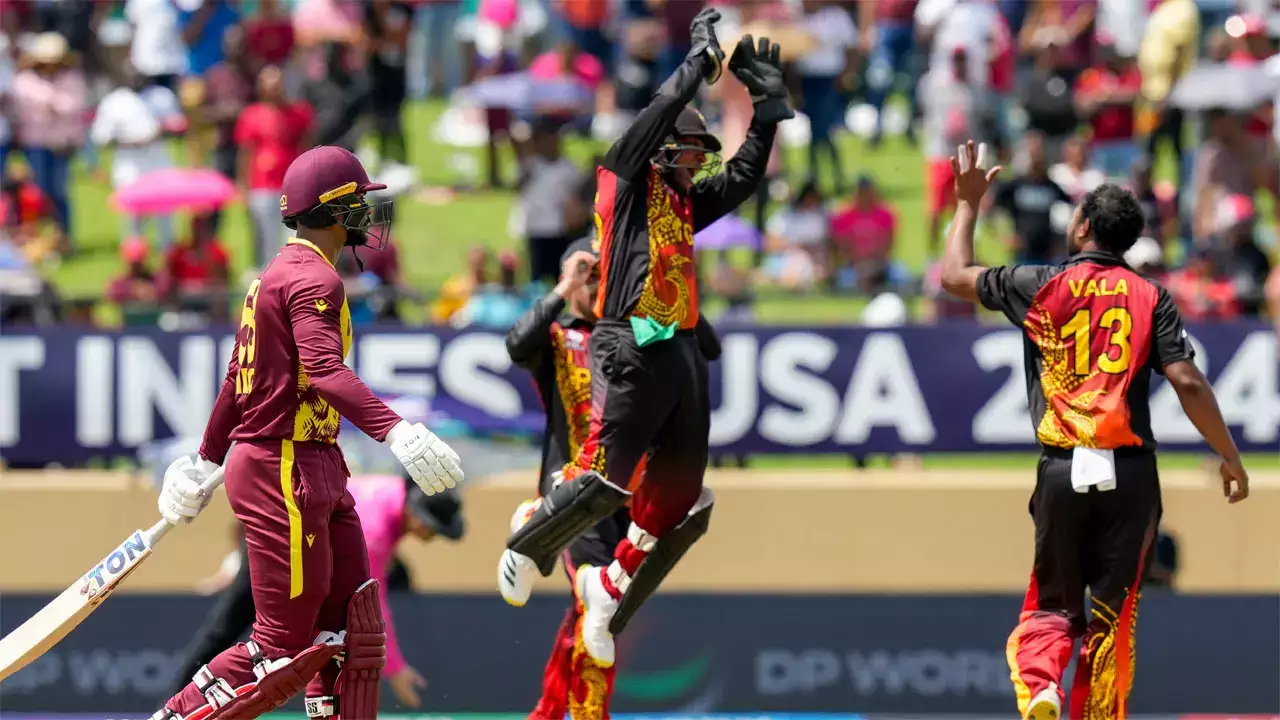 Papua New Guinea 82/4 in 13.2 Overs | WI vs PNG T20 World Cup Live Score: West Indies in control as Papua New Guinea lose regular wickets – The Times of India