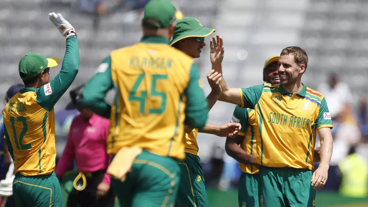 T20 WC: Nortje shines as SA cruise to commanding win over SL