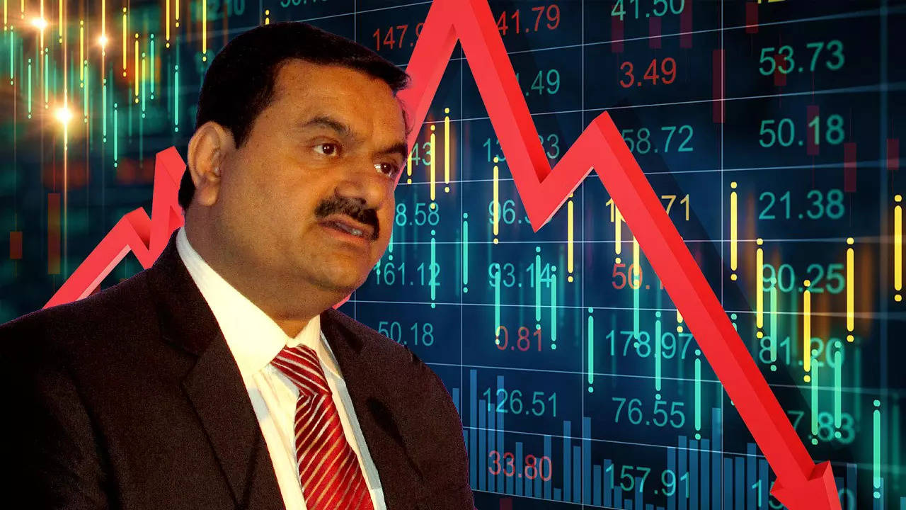 Adani Group stocks plummet as stock market crashes! M-cap falls by Rs 3 lakh crore