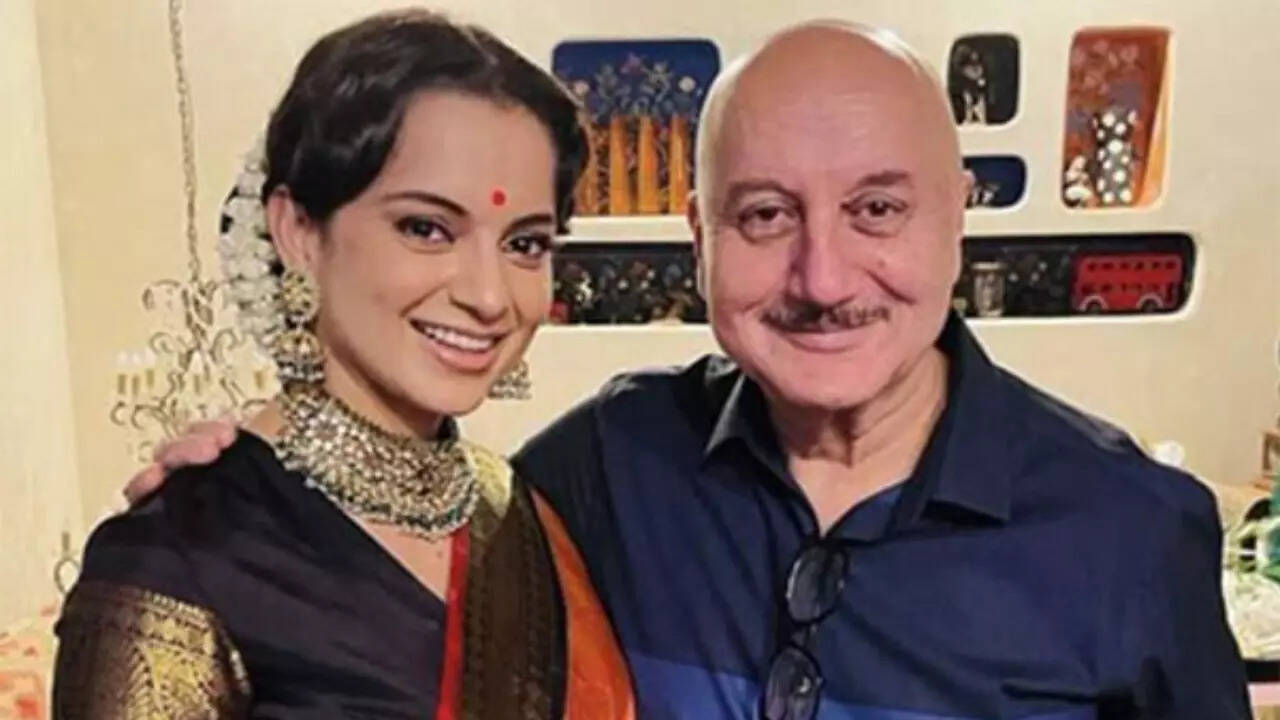 Anupam Kher calls Kangana Ranaut a 'rockstar'