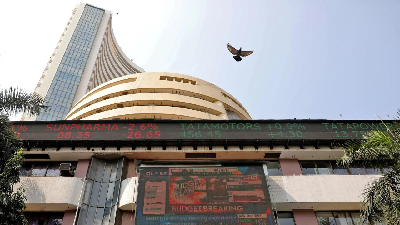 Sensex surges 2,303 point, recoups nearly half of results day's losses