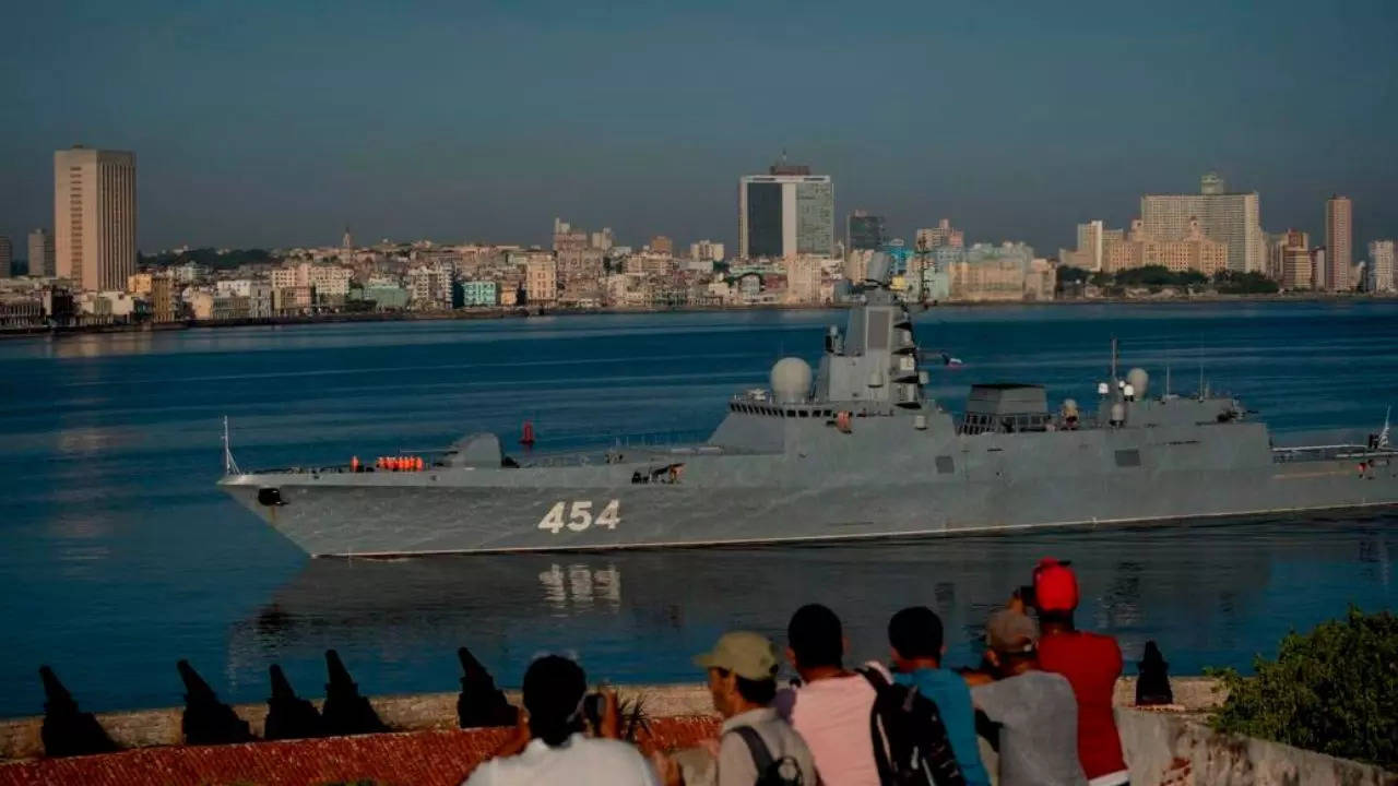 Russian warships will arrive in Havana next week, say Cuban officials citing 'friendly relations'