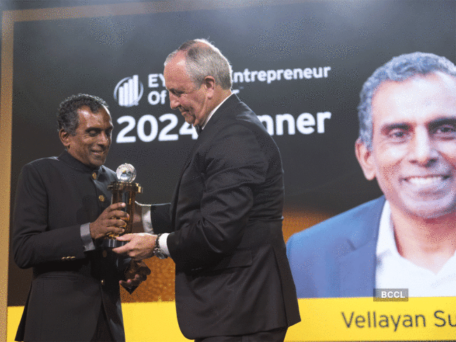 Vellayan Subbiah, Cholamandalam Investment chief wins EY World Entrepreneur of the Year award