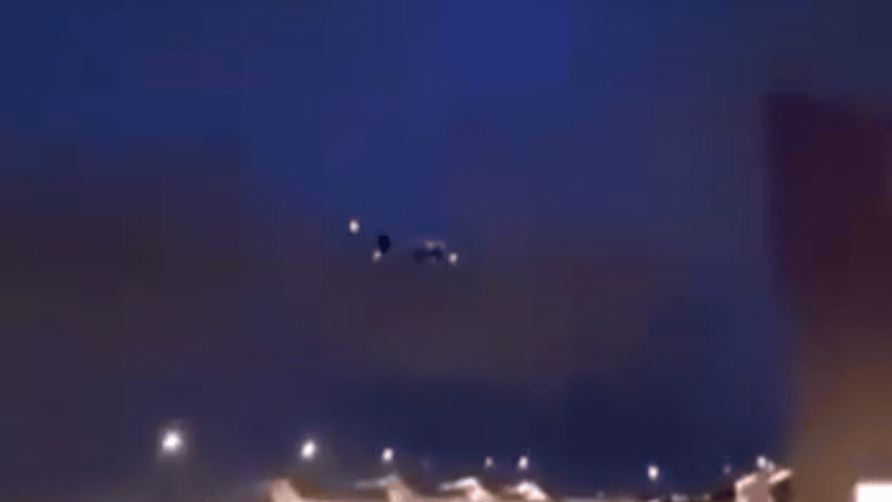 Watch: Flames shoot out from Boeing jet moments after take-off