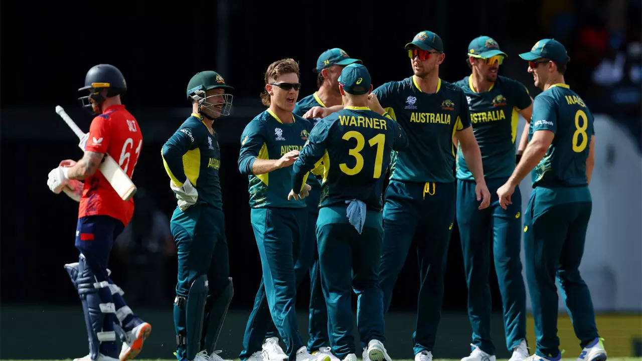 Australia 76/2 in 6.2 Overs | AUS vs ENG Live Score, T20 World Cup 2024: Australia openers fall after making a flying start – The Times of India