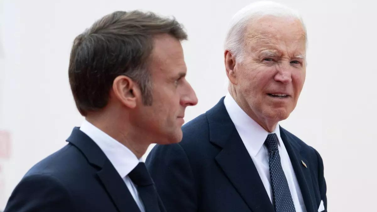 Joe Biden vows US 'standing strong' with Ukraine on France state visit