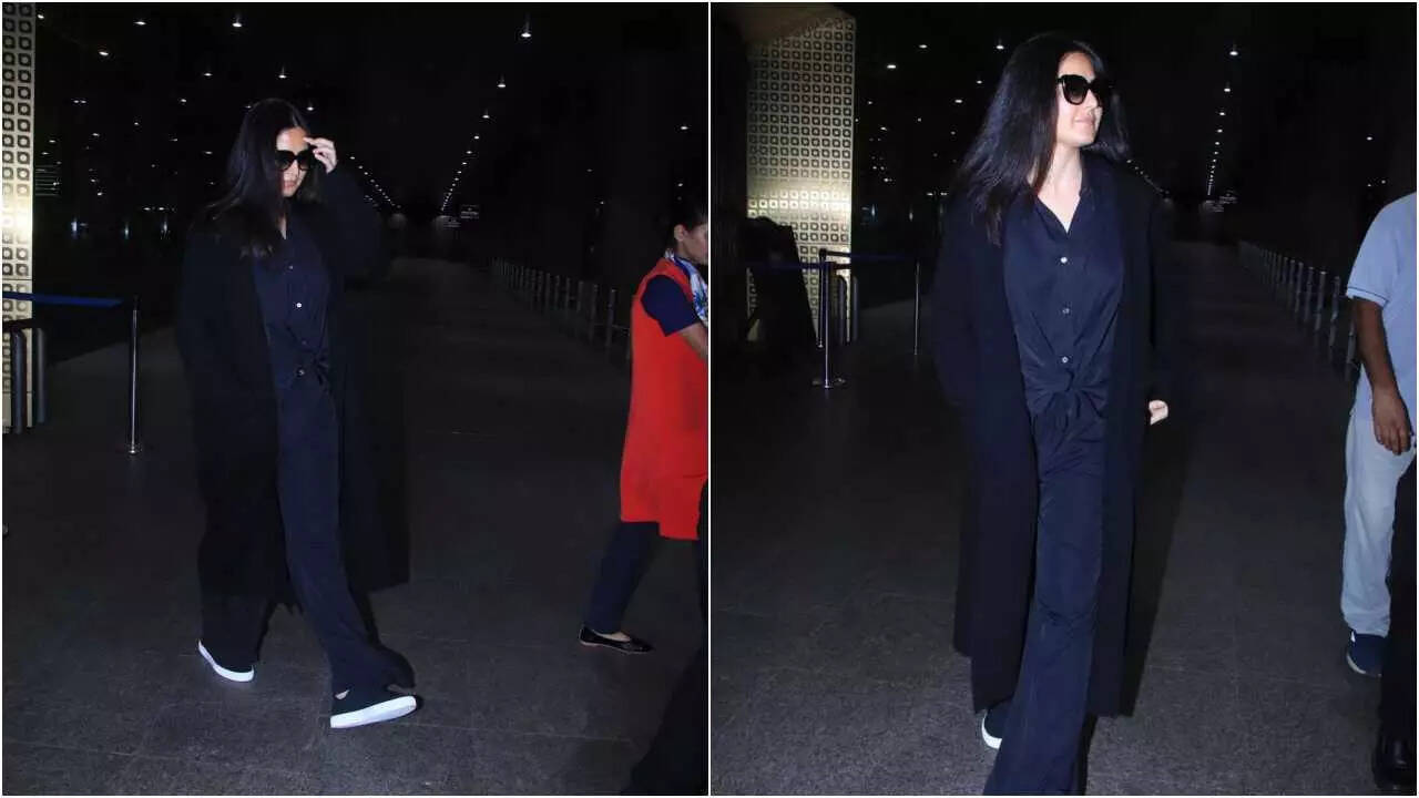 Katrina returns to Mumbai after London vacation