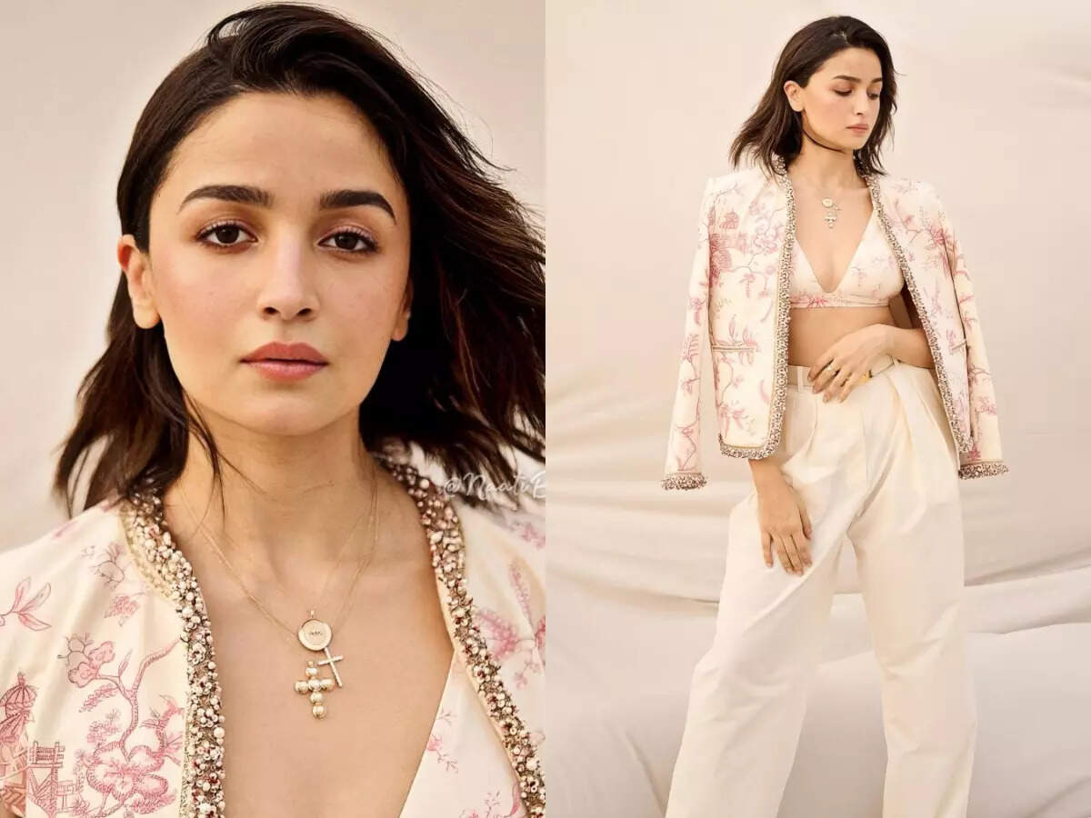 Alia dressed in Sabyasachi for Ambani bash