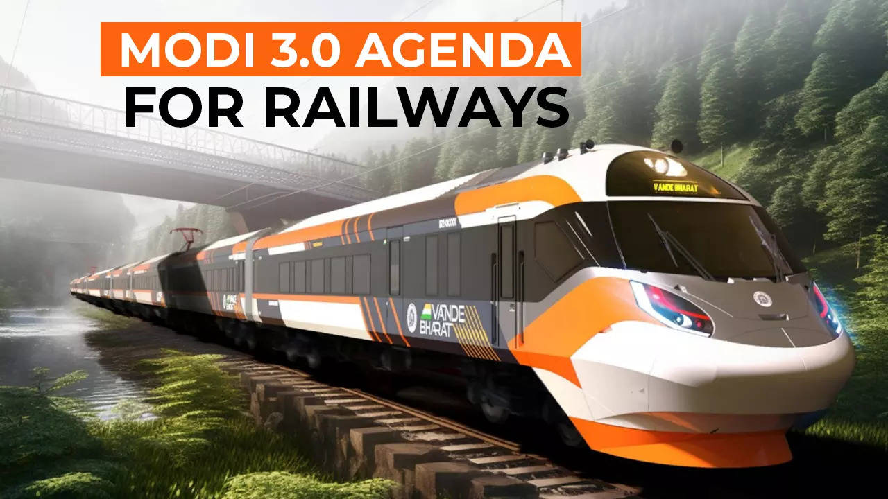 Modi 3.0 agenda for Indian Railways: Bring down waitlisting, introduce new Vande Bharat, Amrit Bharat trains & more