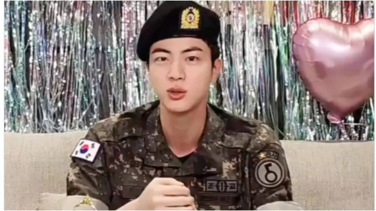 BTS' Jin addresses controversial hug event during live broadcast post-military discharge | K-pop Movie News Filmymeet