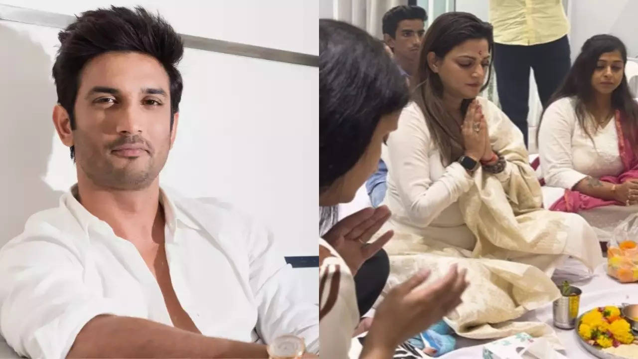 Sushant Singh Rajput's sister Shweta Singh Kirti performs a special pooja on his fourth death anniversary | Filmymeet