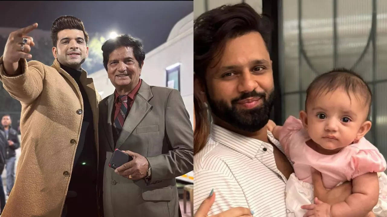 Celebrating fatherhood: Karan Kundrra, Rahul Vaidya and other celebs reminisce their purest bond with their father