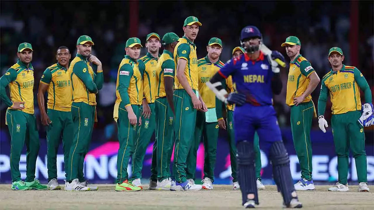 T20 World Cup: South Africa survive scare to defeat Nepal by 1 run