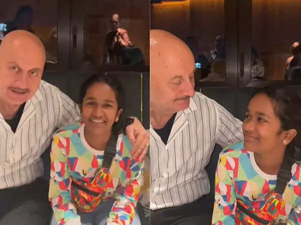 Satish's daughter wishes Anupam on Father's Day