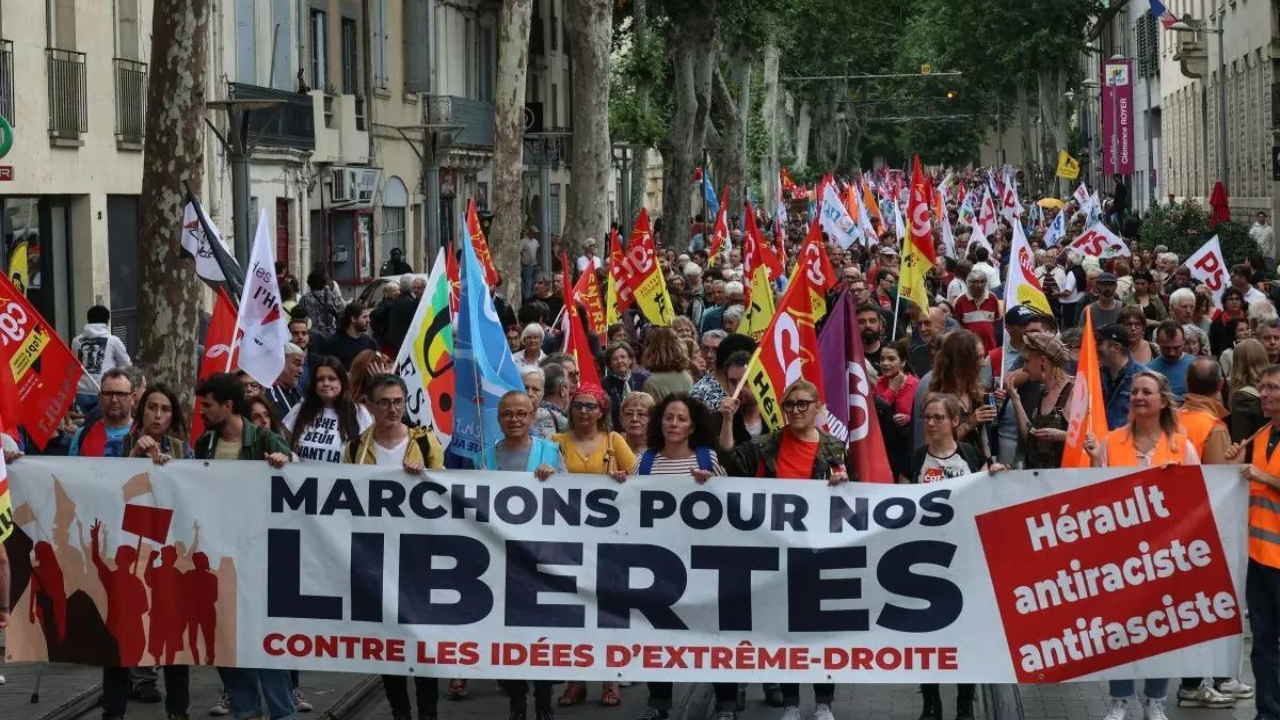 Thousands to march across France against far right