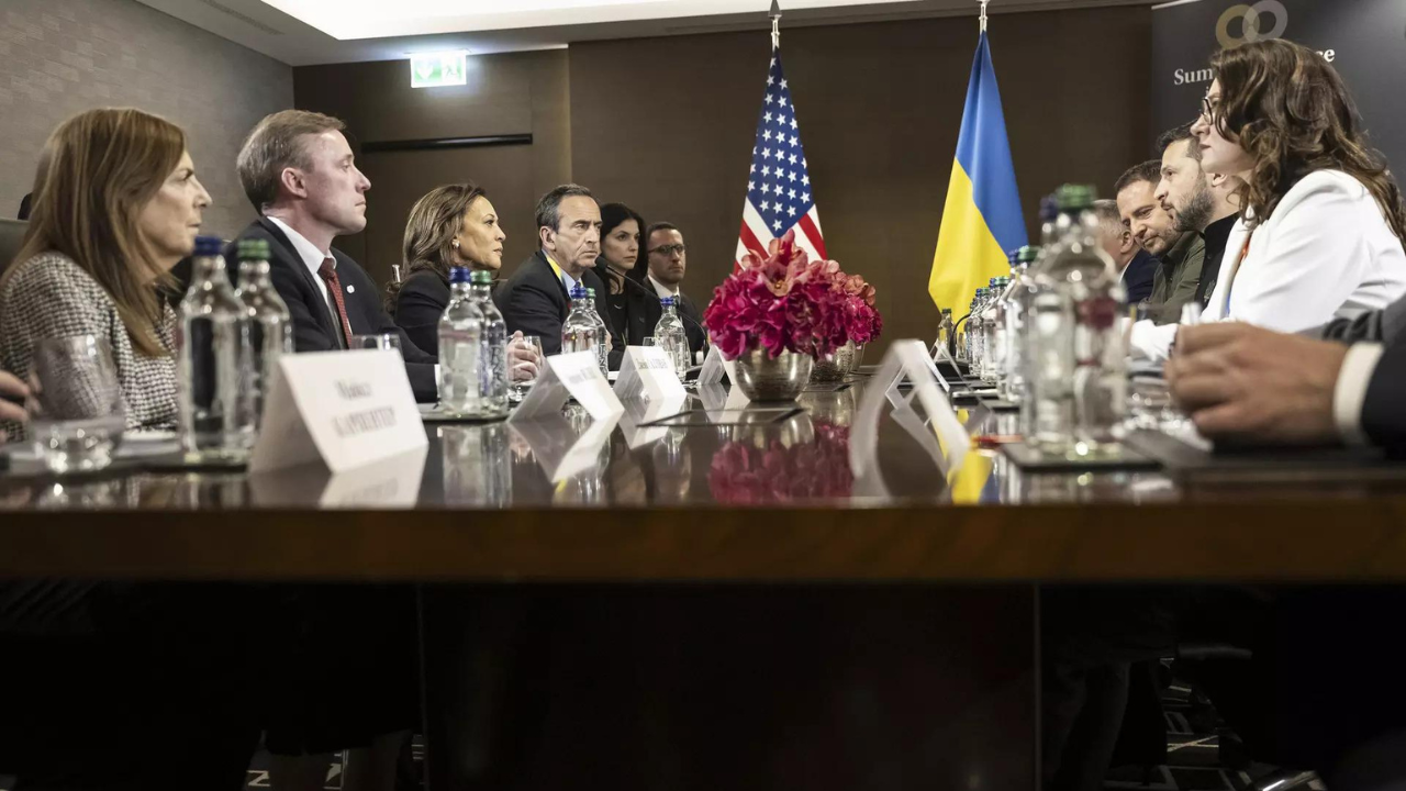 Ukraine summit strives for broad consensus to lean on Russia to end war
