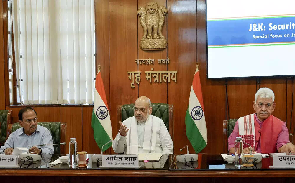 After terror strikes, Shah reviews scene; Jammu troop levels to go up