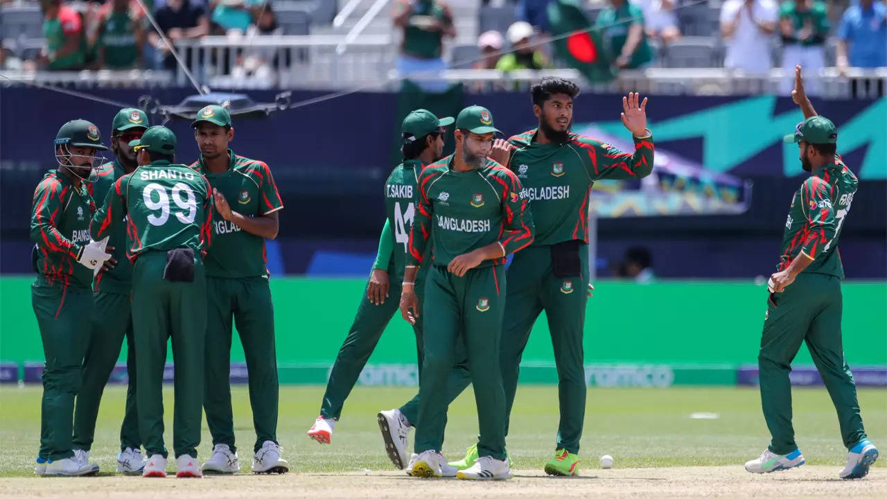 Bangladesh struggles with wickets against Nepal in T20 World Cup live score