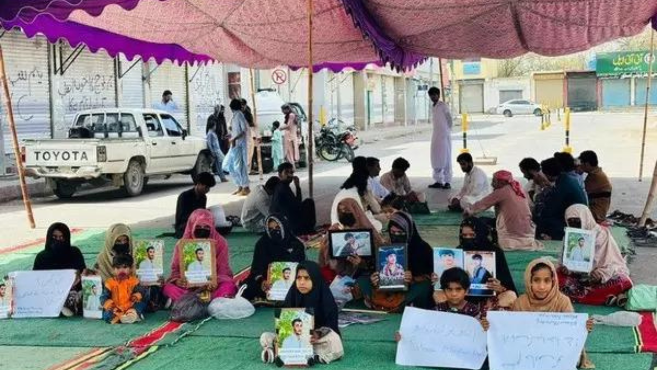 'While Muslims across the world celebrate this occasion, Baloch mourn': Balochistan families abandon Eid Festivities to protest against enforced disappearances