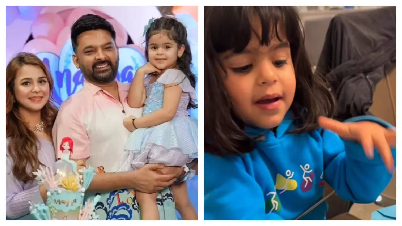 Kapil Sharma's daughter Anayra surprises her father with a special gift; watch the adorable video