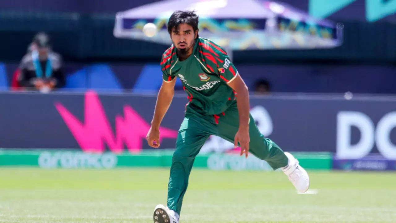 Bangladesh pacer Tanzim Hasan fined 15 per cent match fee