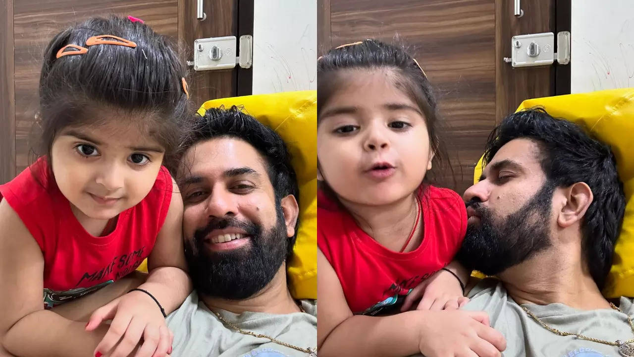 Rajeev Sen gets to spend quality time with daughter Ziana; see cute pics