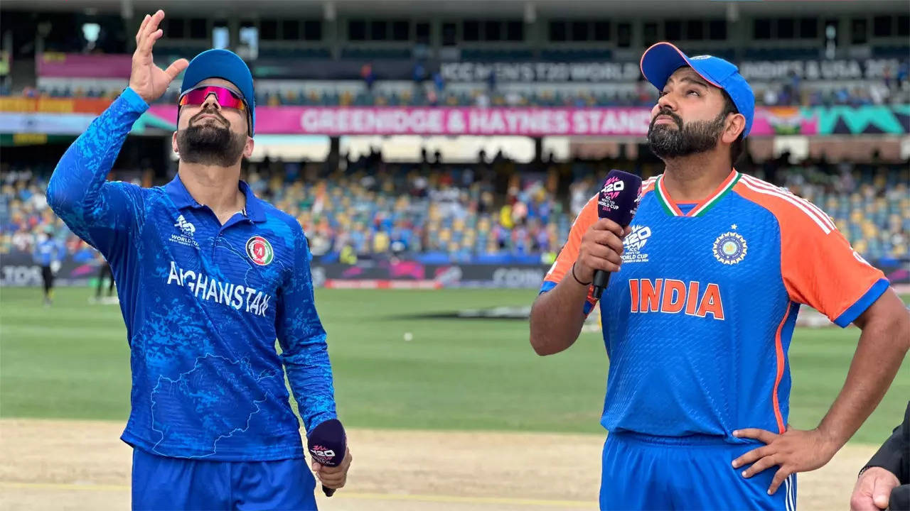 India vs Afghanistan Live Score, T20 World Cup 2024: India elect to bat first, Kuldeep in for Siraj